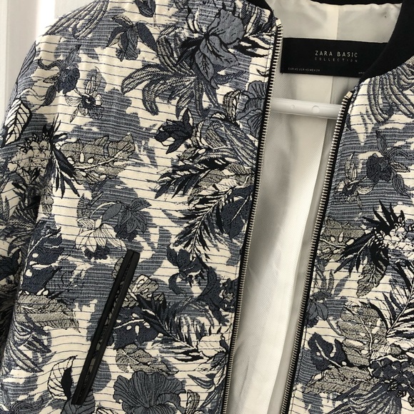 Zara floral jacket / blazer - Picture 3 of 6